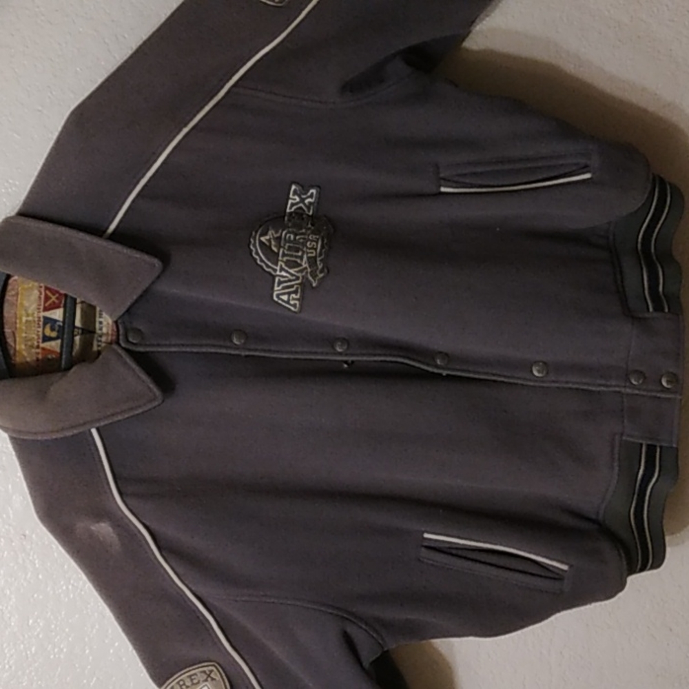 Mens 3XL Vintage Avirex Wool Classics 1975 Varsity Jacket